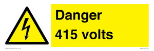 Danger 415 volts